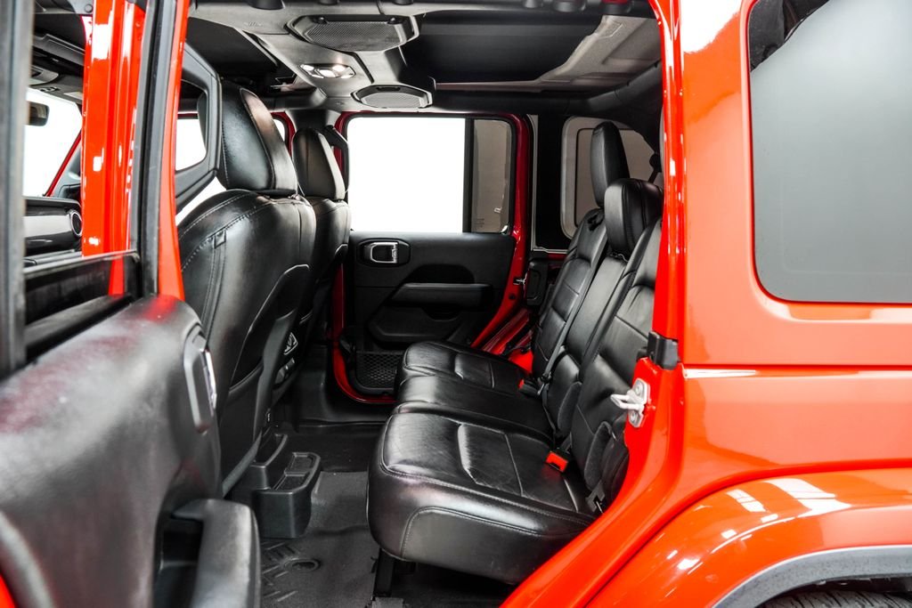 Used 2021 Red Jeep Unlimited Sahara Altitude image 19