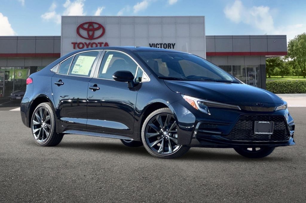 New 2026 Midnight Black Metallic Toyota  SE image 2