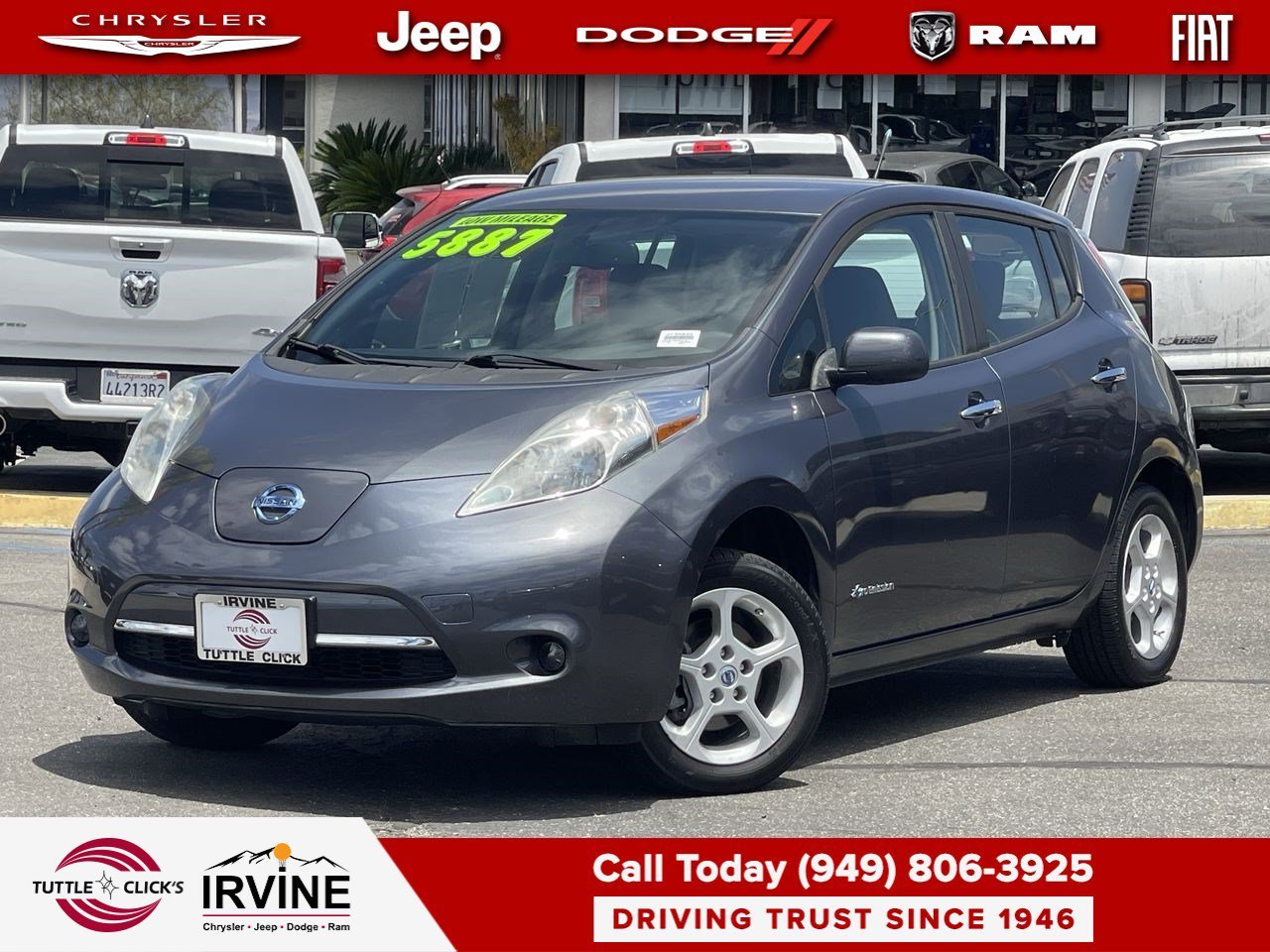 Used 2013 Metallic Slate Nissan SV image 1