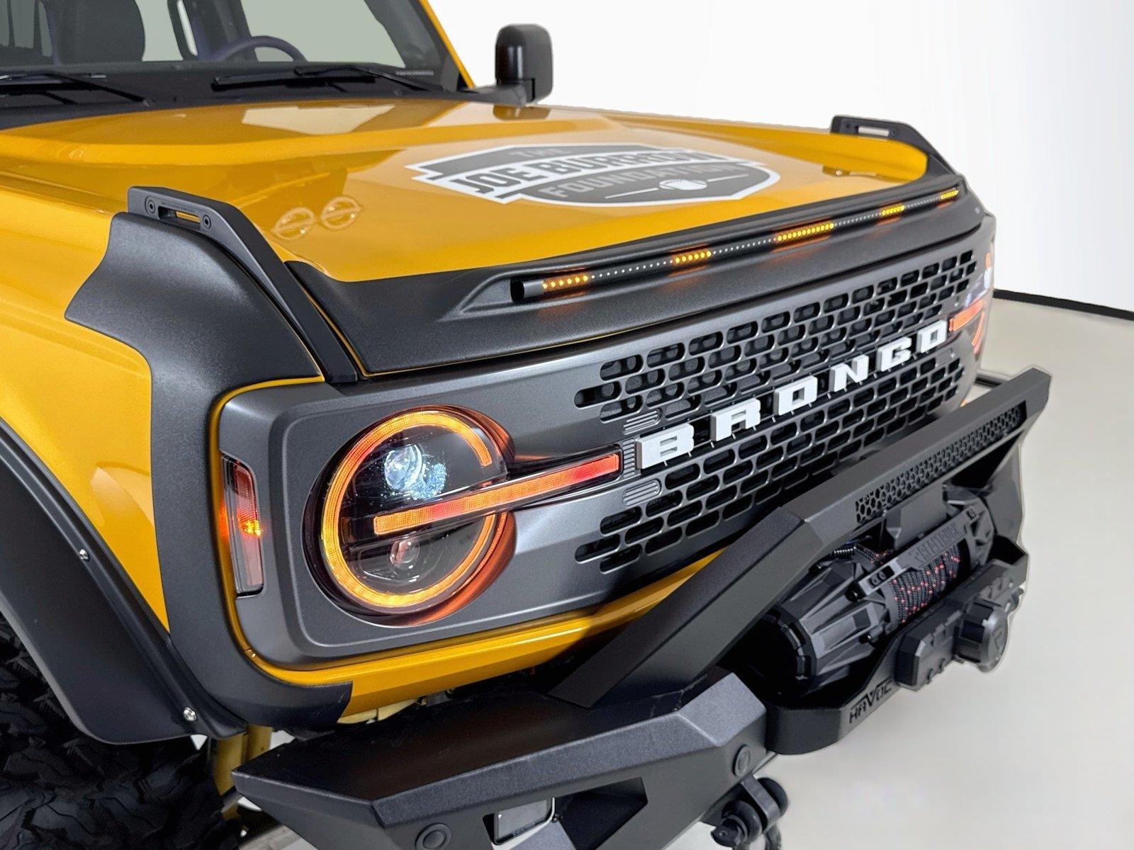 Used 2022 Cyber Orange Metallic Tricoat Ford Badlands | Custom Build for Joe Burrow Foundation image 45