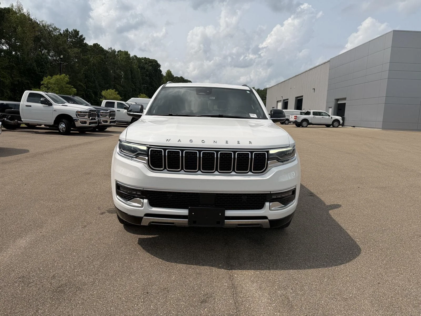 Used 2023 Bright White Clearcoat Jeep Series III image 2