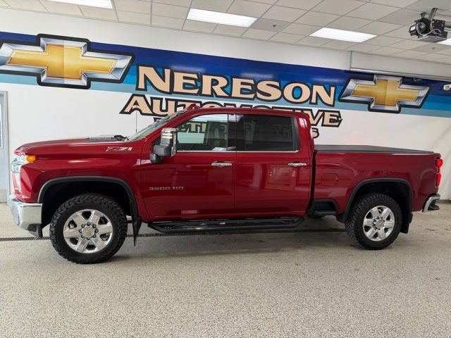 Used 2021 Chevrolet Silverado 3500HD LTZ with VIN 1GC4YUEY1MF184853 for sale in Detroit Lakes, Minnesota