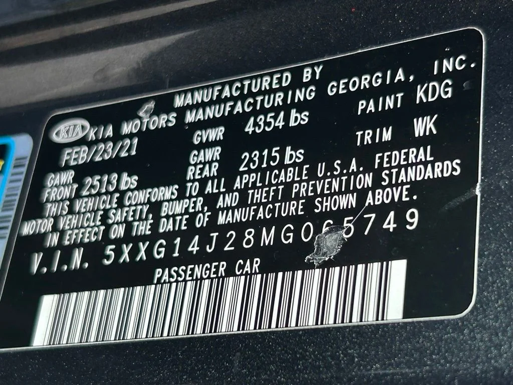 Certified Used 2021 Gray Kia LXS image 39