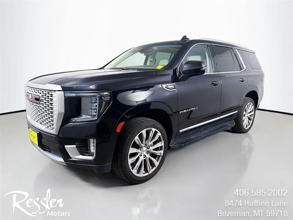 Used 2022 Black GMC Denali image 1