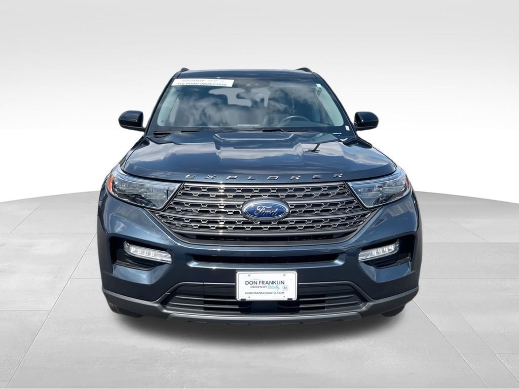 Used 2023 Blue Ford XLT image 3