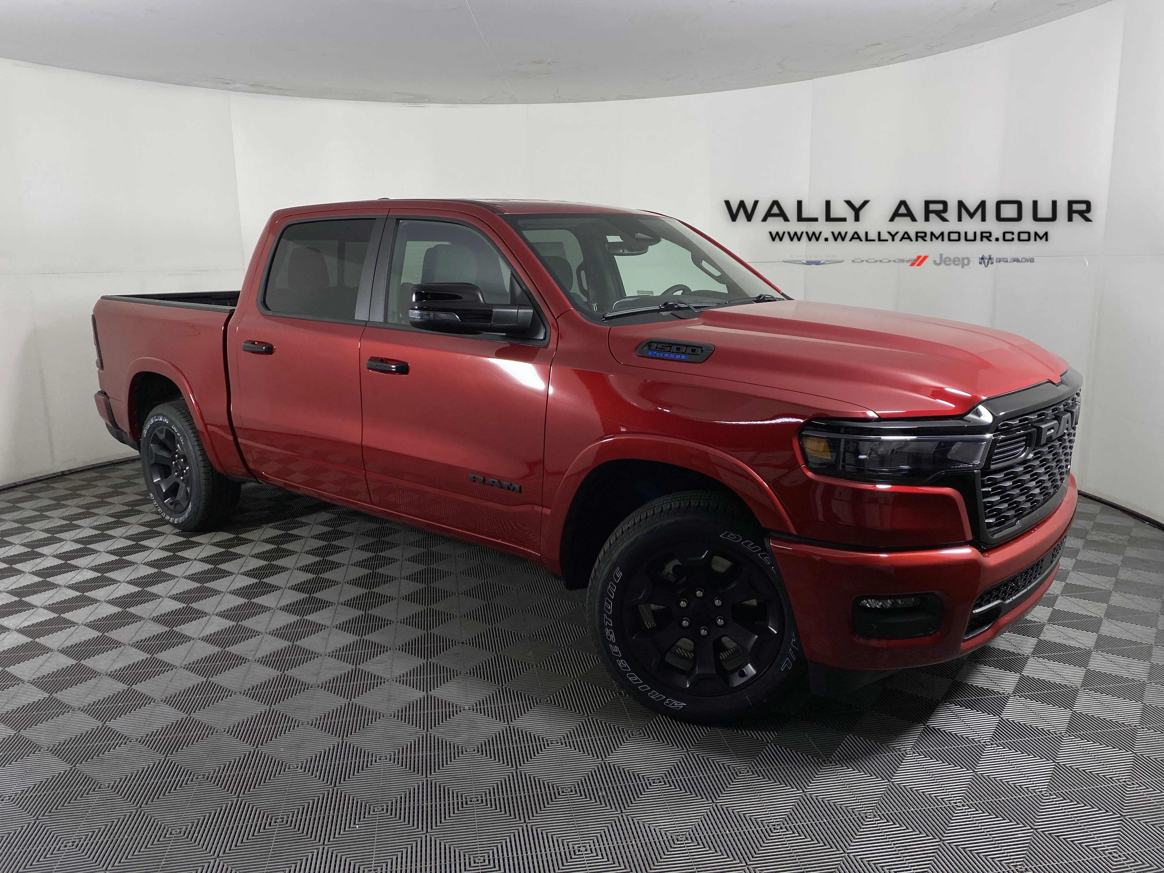 New 2026 Molten Red Pearl-Coat Exterior Paint RAM Big Horn/Lone Star image 1