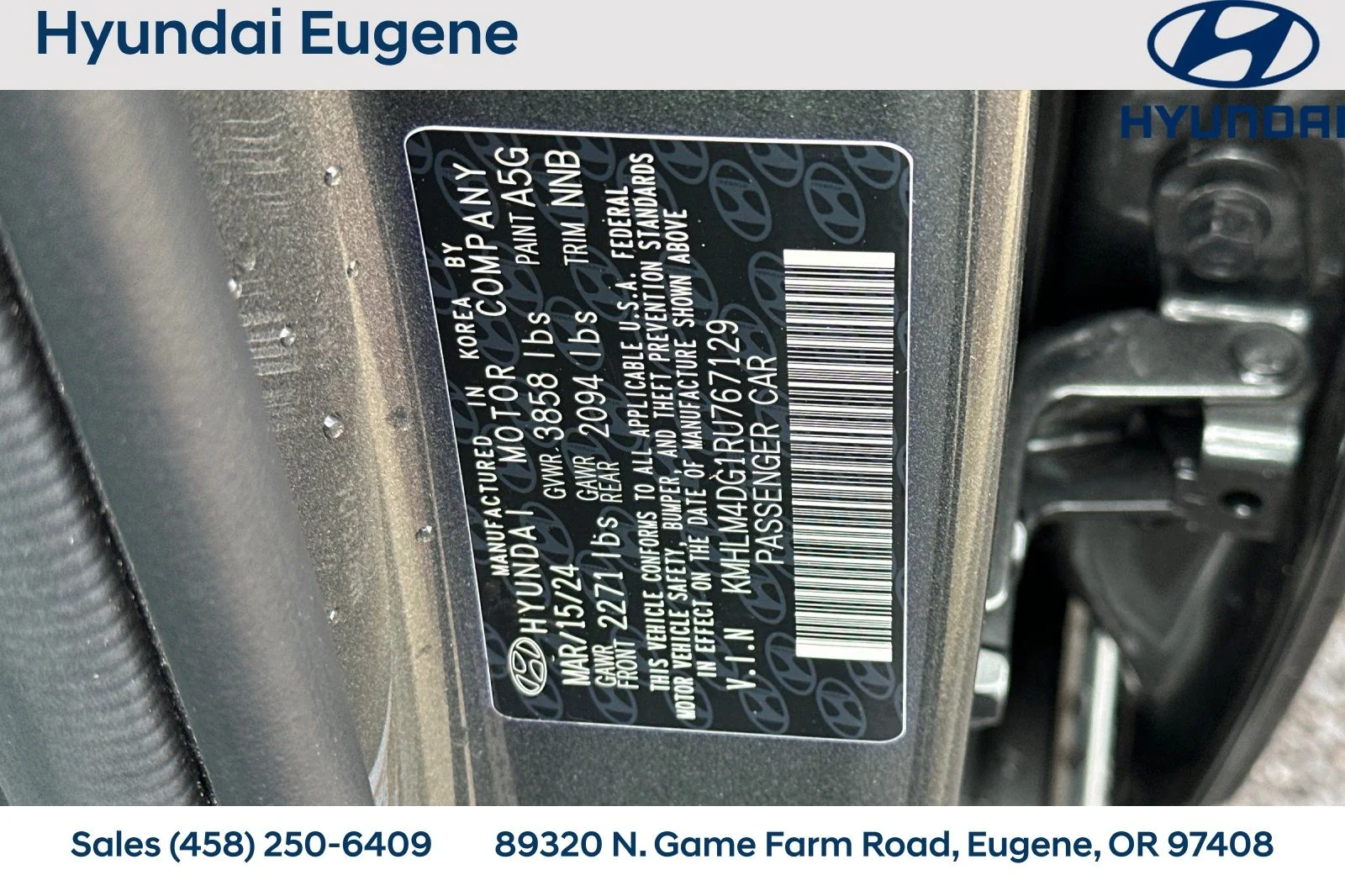 Used 2024 Gray Hyundai SEL image 37
