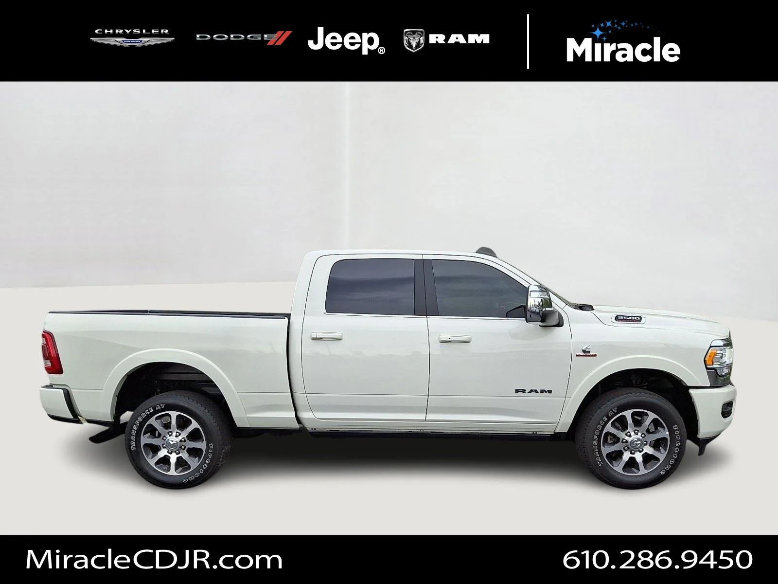 Used 2024 Pearl White Ram Longhorn image 7