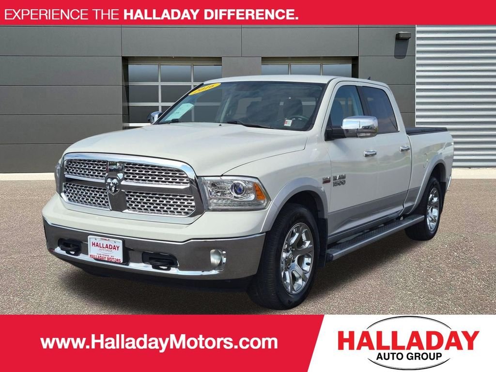 Used 2016 Pearl White Ram Laramie image 1