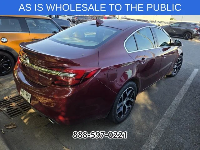 Used 2017 Crimson Red BUICK TURBO image 5