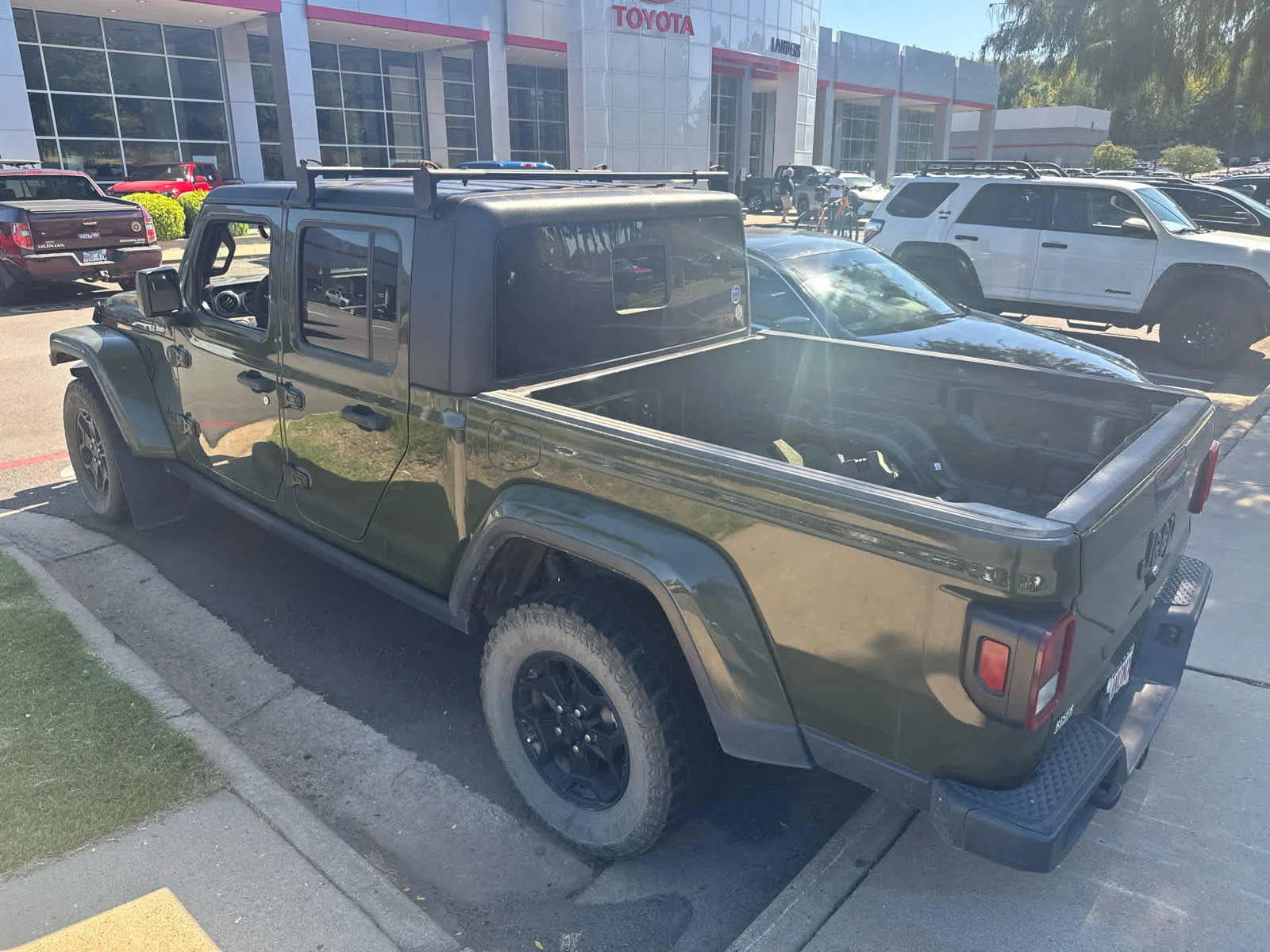 Used 2023 Sarge Green Clearcoat Jeep Willys image 4