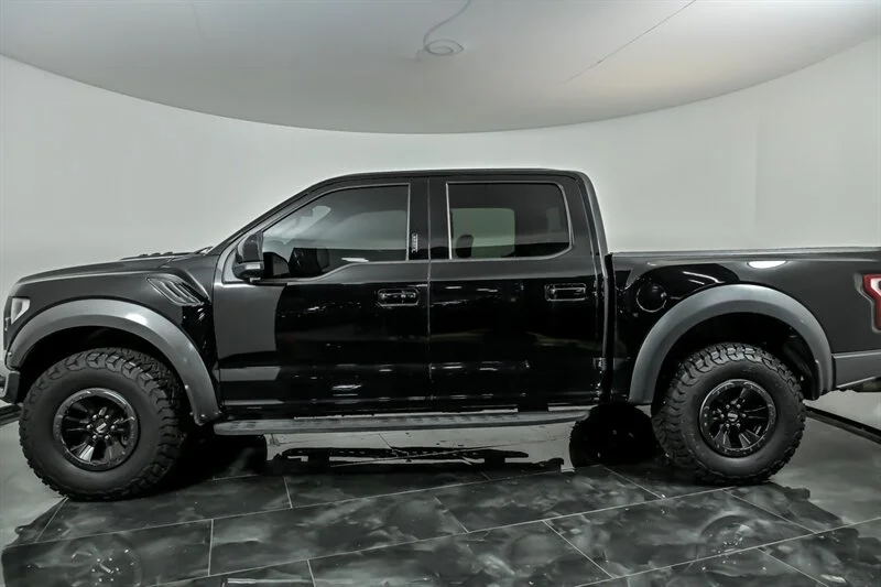 Used 2017 Shadow Black Ford Raptor image 6