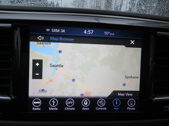 Used 2018 Jazz Blue Pearlcoat Chrysler Limited image 18
