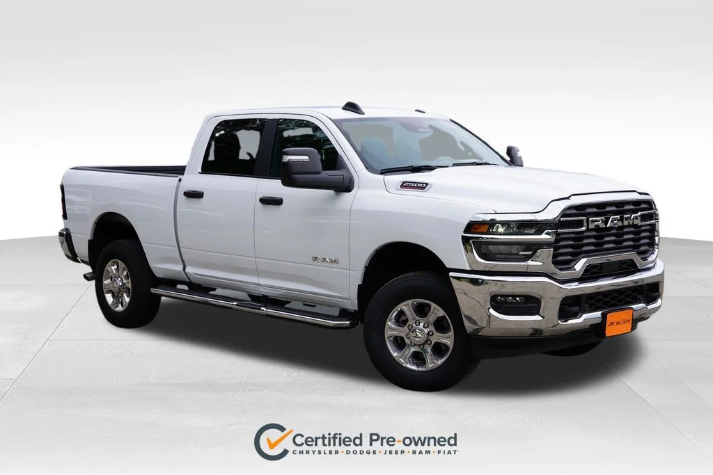 Certified Used 2026 Bright White Clearcoat Ram Big Horn image 1