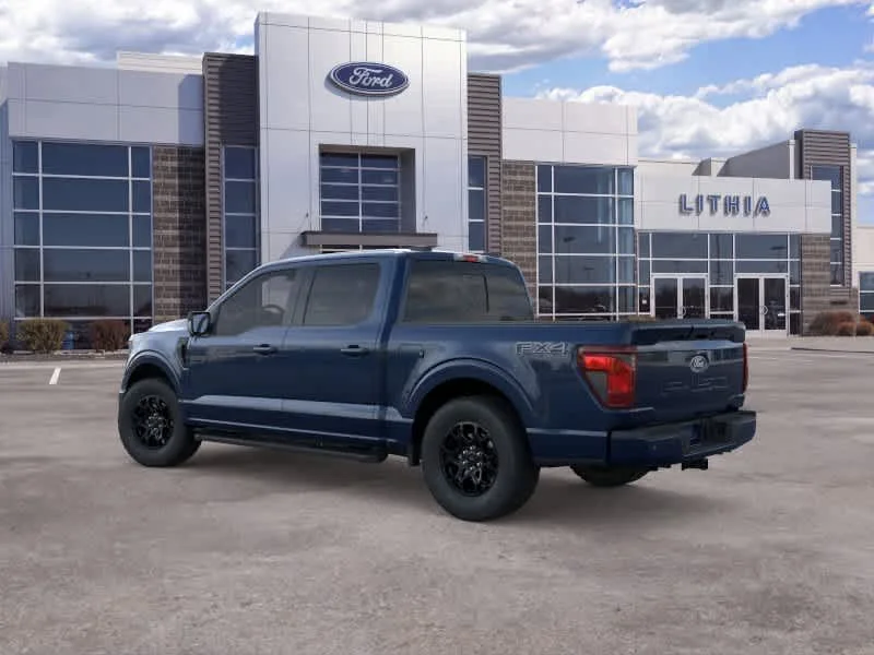 New 2026 Antimatter Blue Metallic Ford XLT image 4