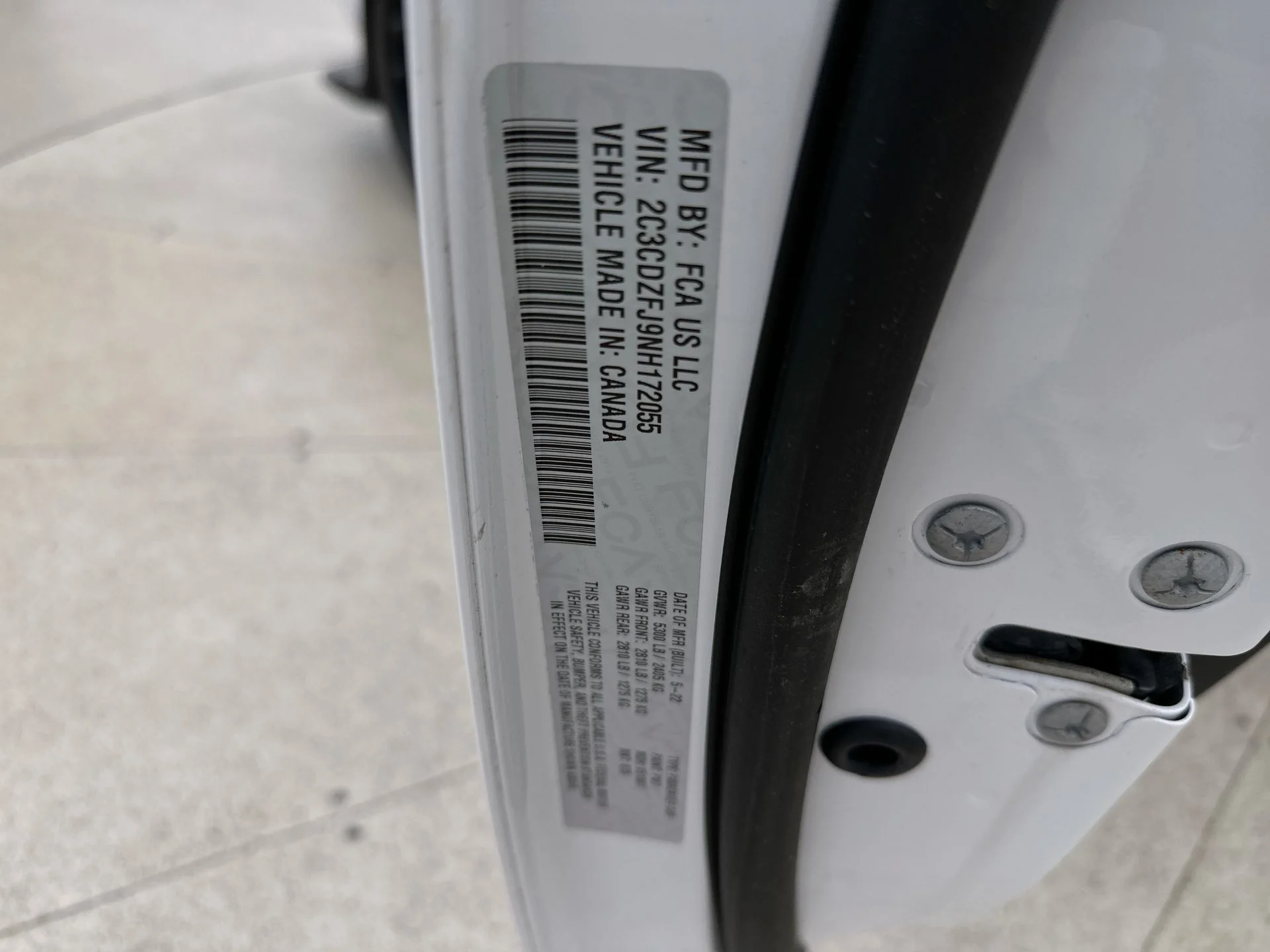 Used 2022 White Dodge R/T Scat Pack Widebody image 42