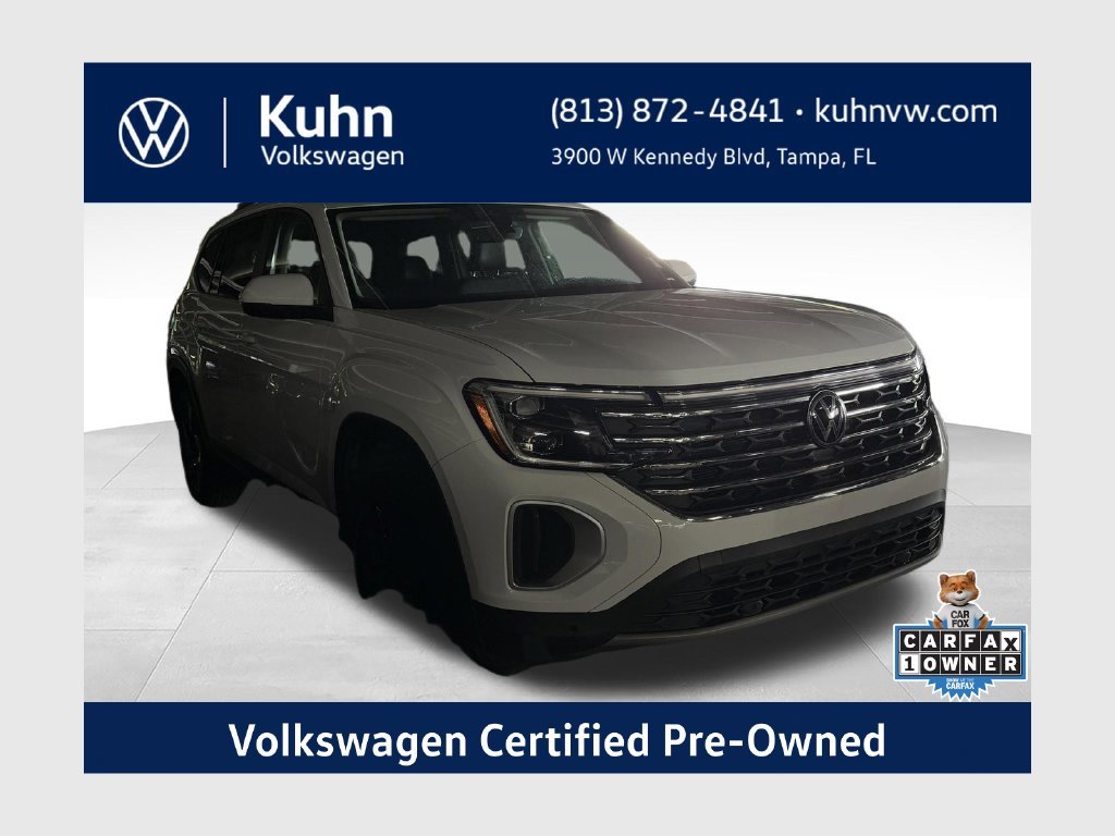 Certified Used 2024 White Volkswagen 2.0T SE w/Technology image 1