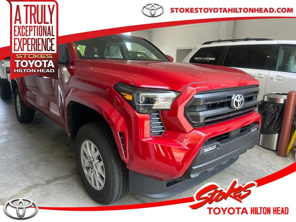Certified Used 2025 Red Toyota SR5 image 1