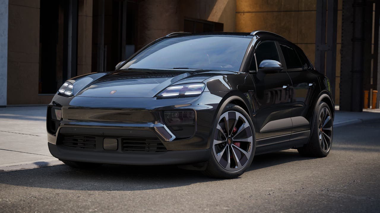 New 2026 Jet Black Metallic Porsche 4S Electric image 1