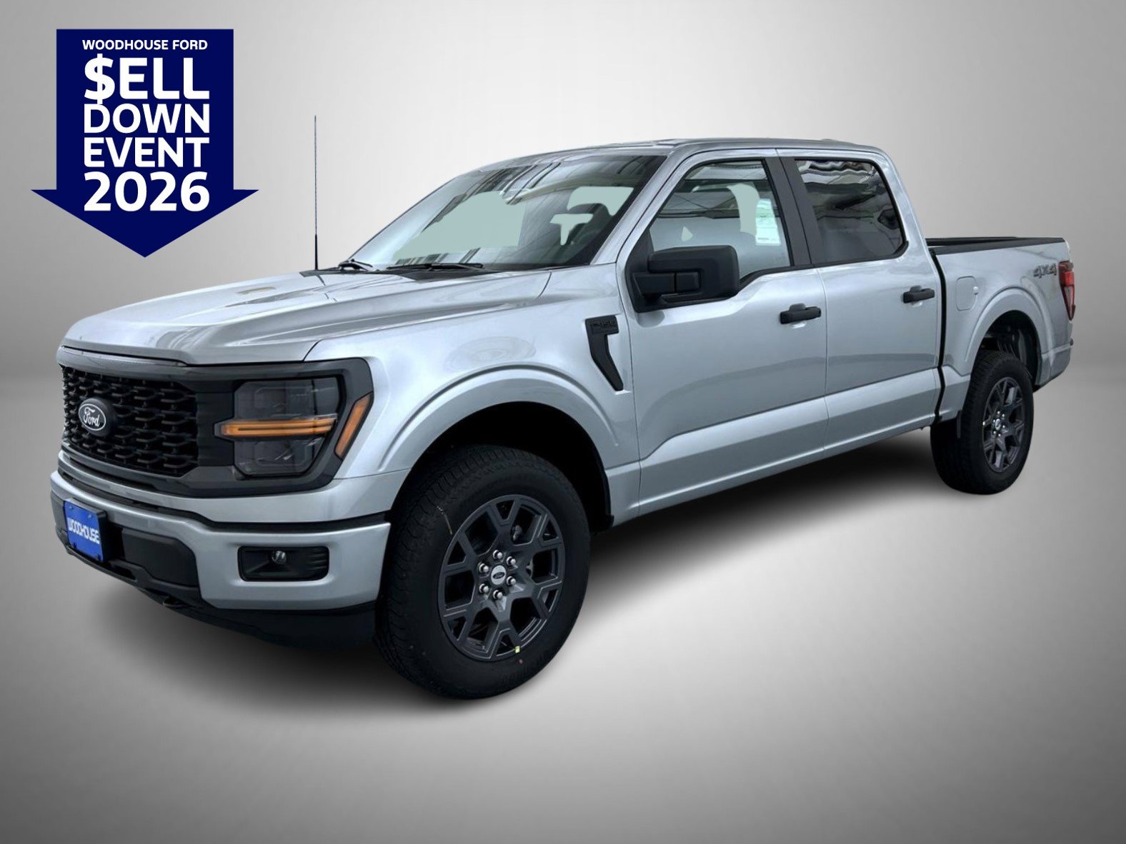 New 2026 Iconic Silver Metallic Ford STX image 1