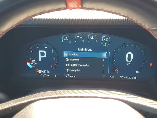 Certified Used 2022 Orange Ford Raptor image 45