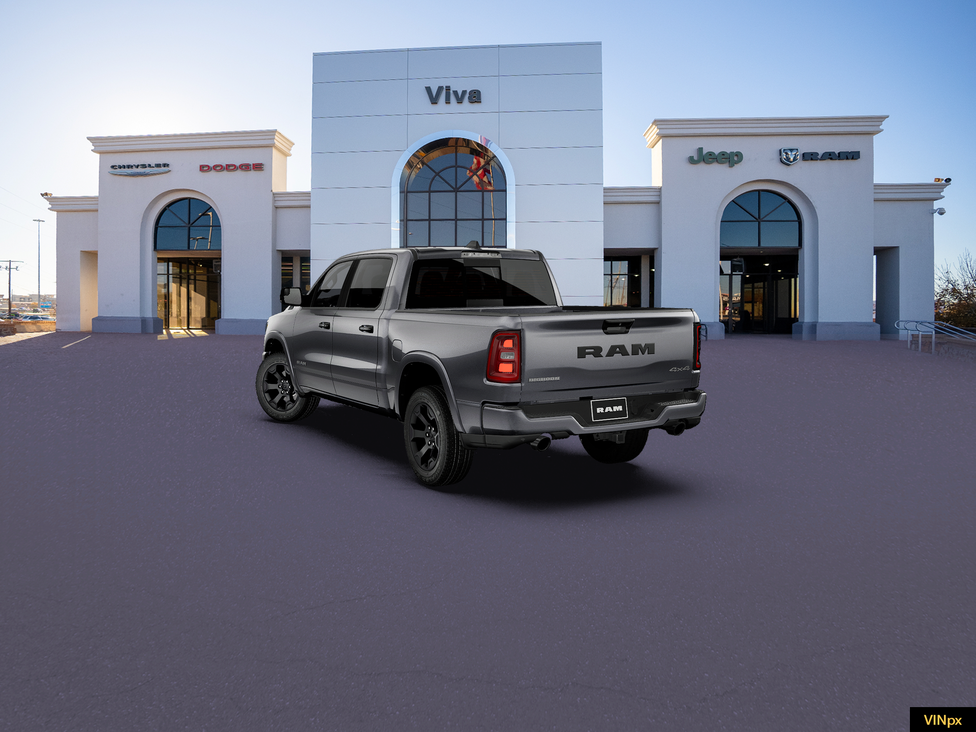 New 2027 Granite Crystal Metallic Clearcoat RAM BIG HORN image 4