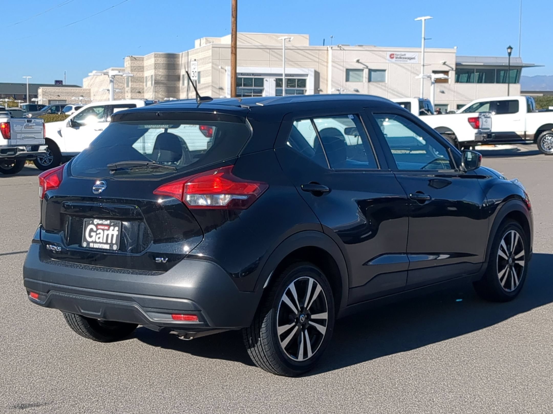 Used 2019 Super Black Nissan SV image 3