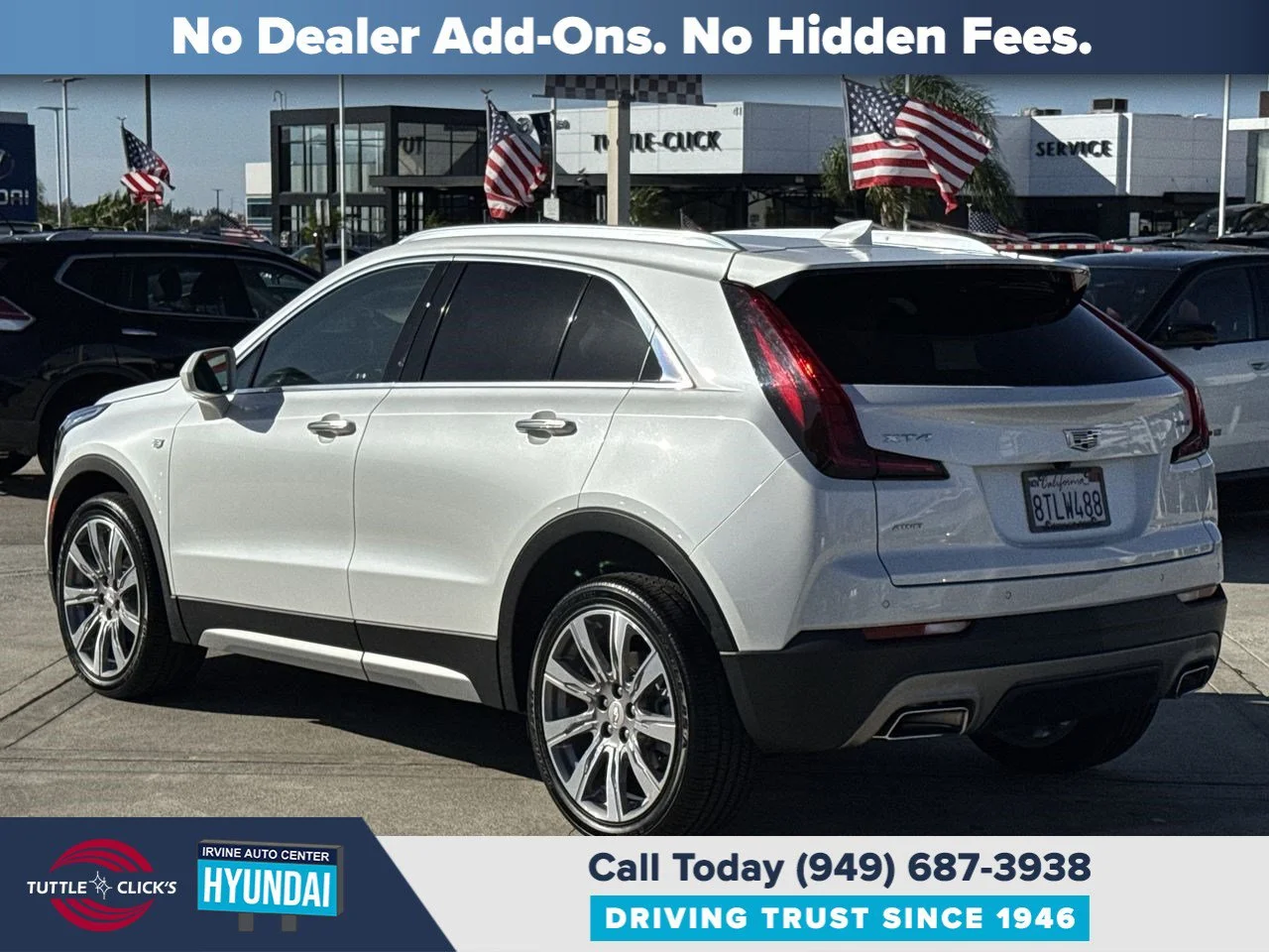 Used 2020 CRYSTAL WHITE TRI CADILLAC TRUCK AWD PREMIUM LUXUR image 15
