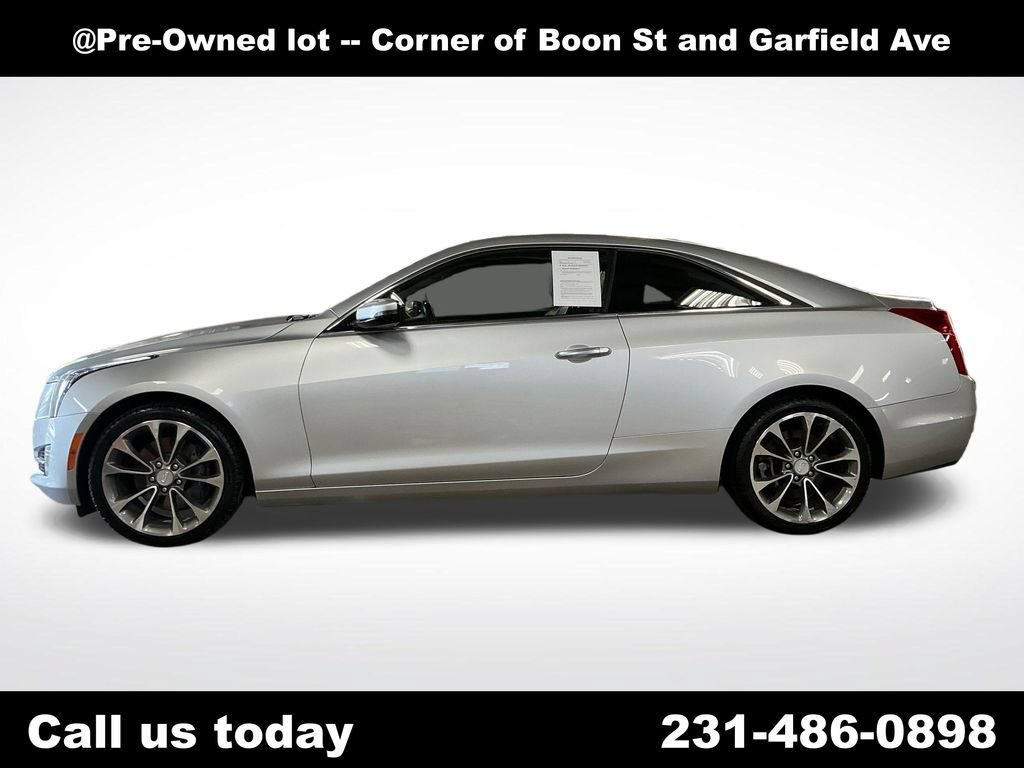 Used 2017 RADIANT SILVER METALLIC Cadillac Luxury AWD image 2
