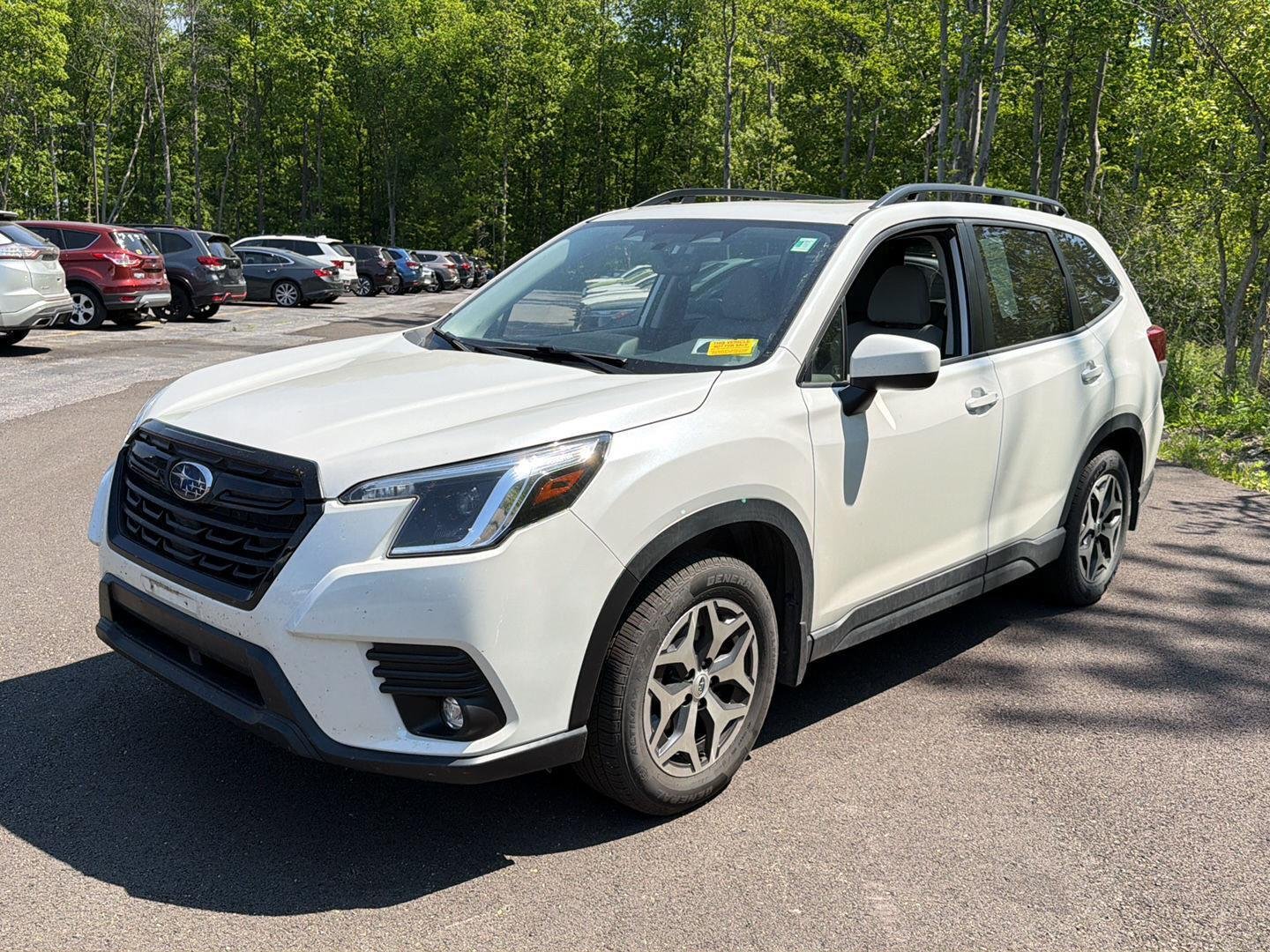 Used 2024 Crystal White Pearl Subaru Premium image 10