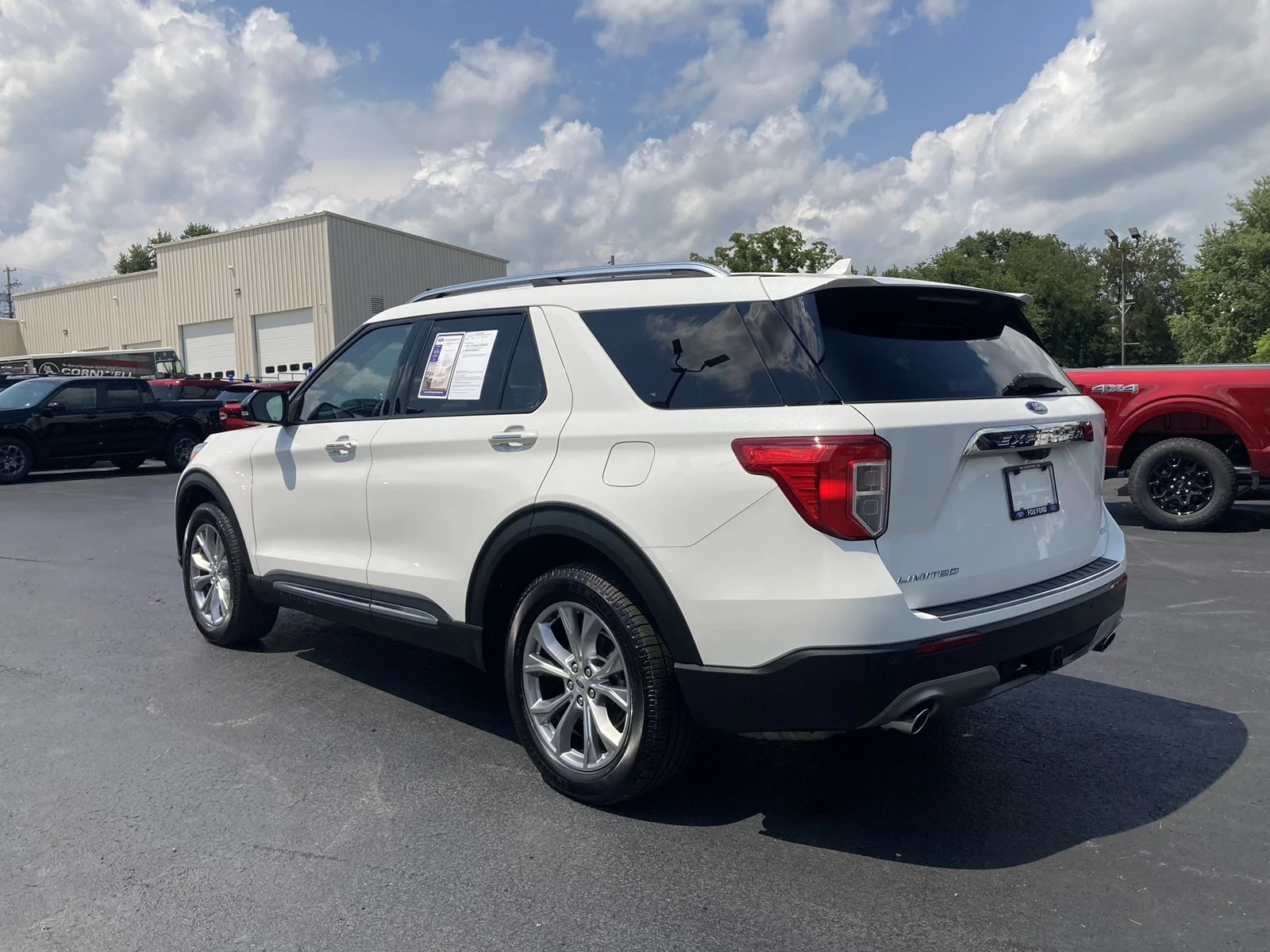Certified Used 2022 White Ford Limited image 4