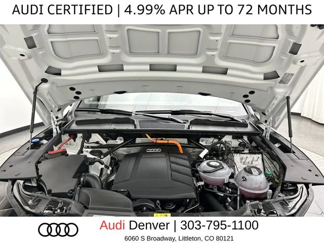 Used 2024 White Audi 55 Premium Plus image 25