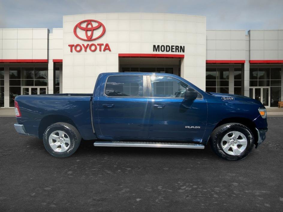 Used 2021 Patriot Blue Pearlcoat Ram Big Horn image 4