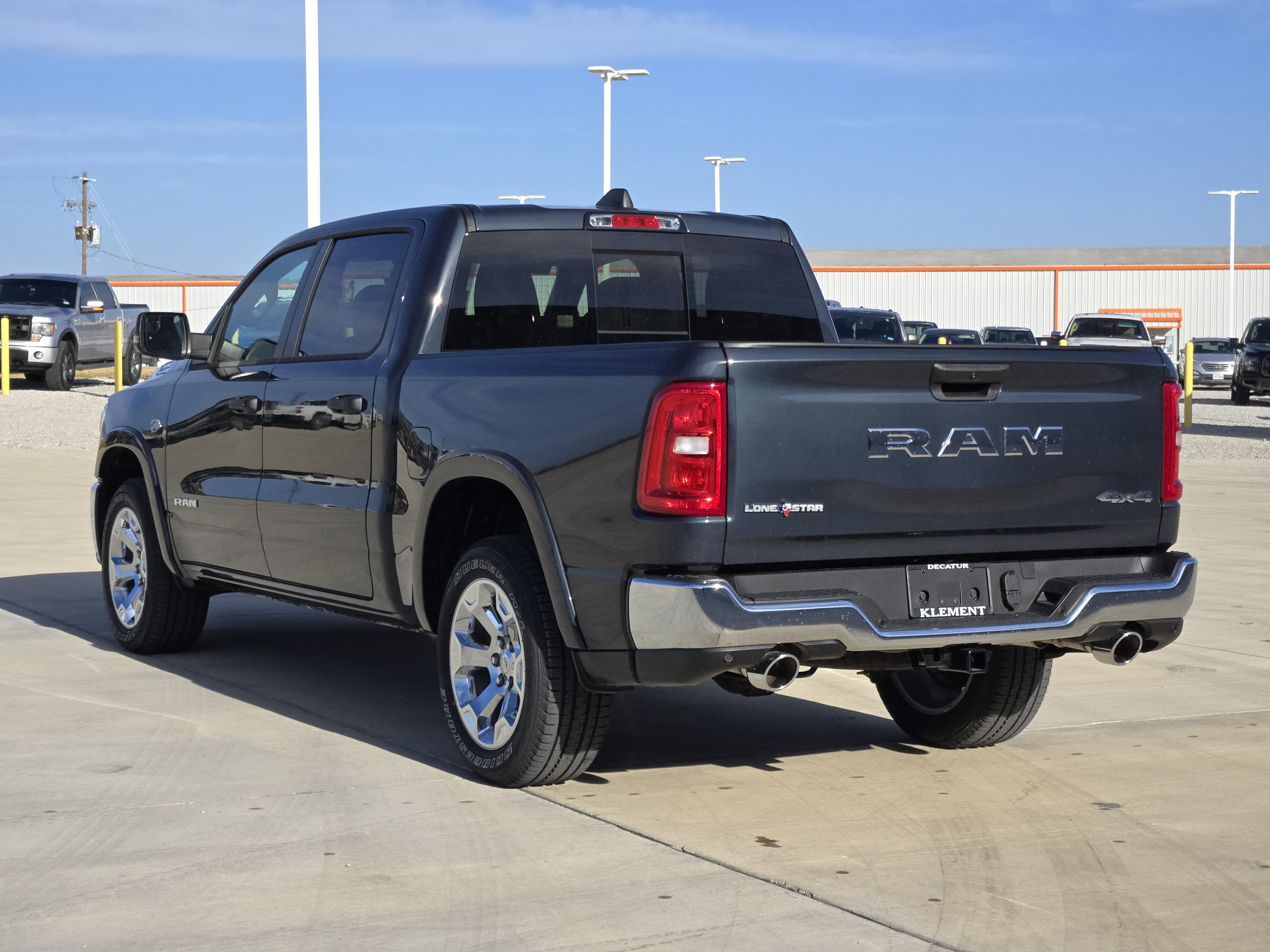 New 2026 Forged Blue Metallic Exterior Paint RAM Lone Star image 4