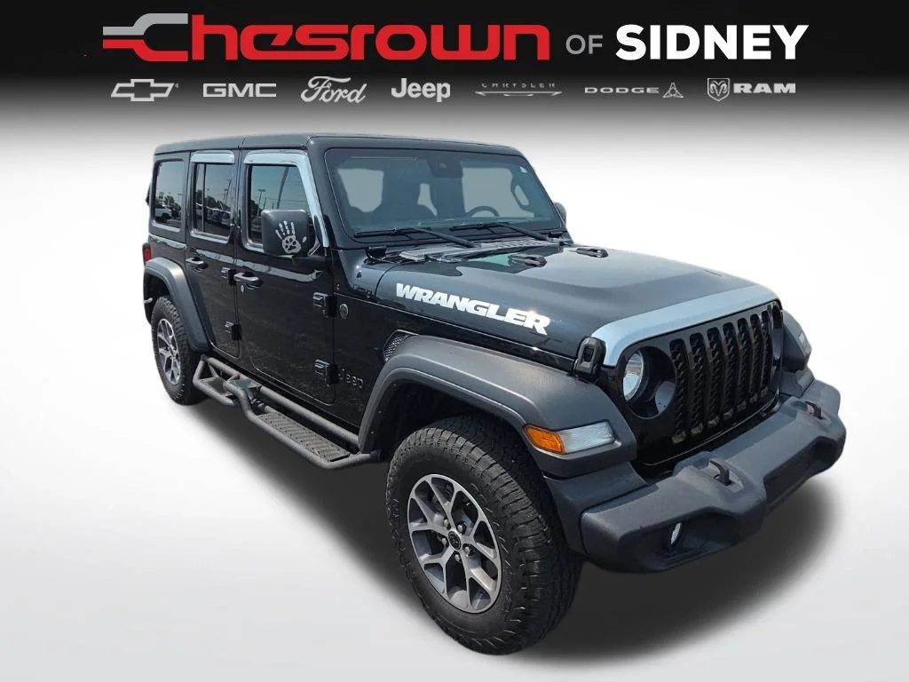Used 2024 Black Jeep Sport S image 3