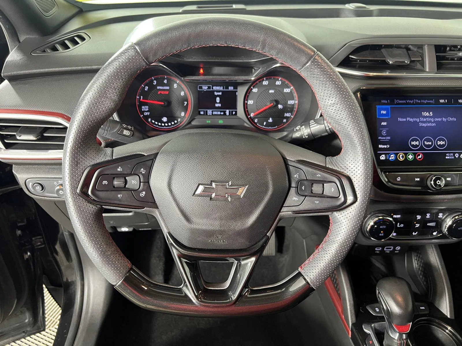 Used 2022 Mosaic Black Metallic Chevrolet RS image 35
