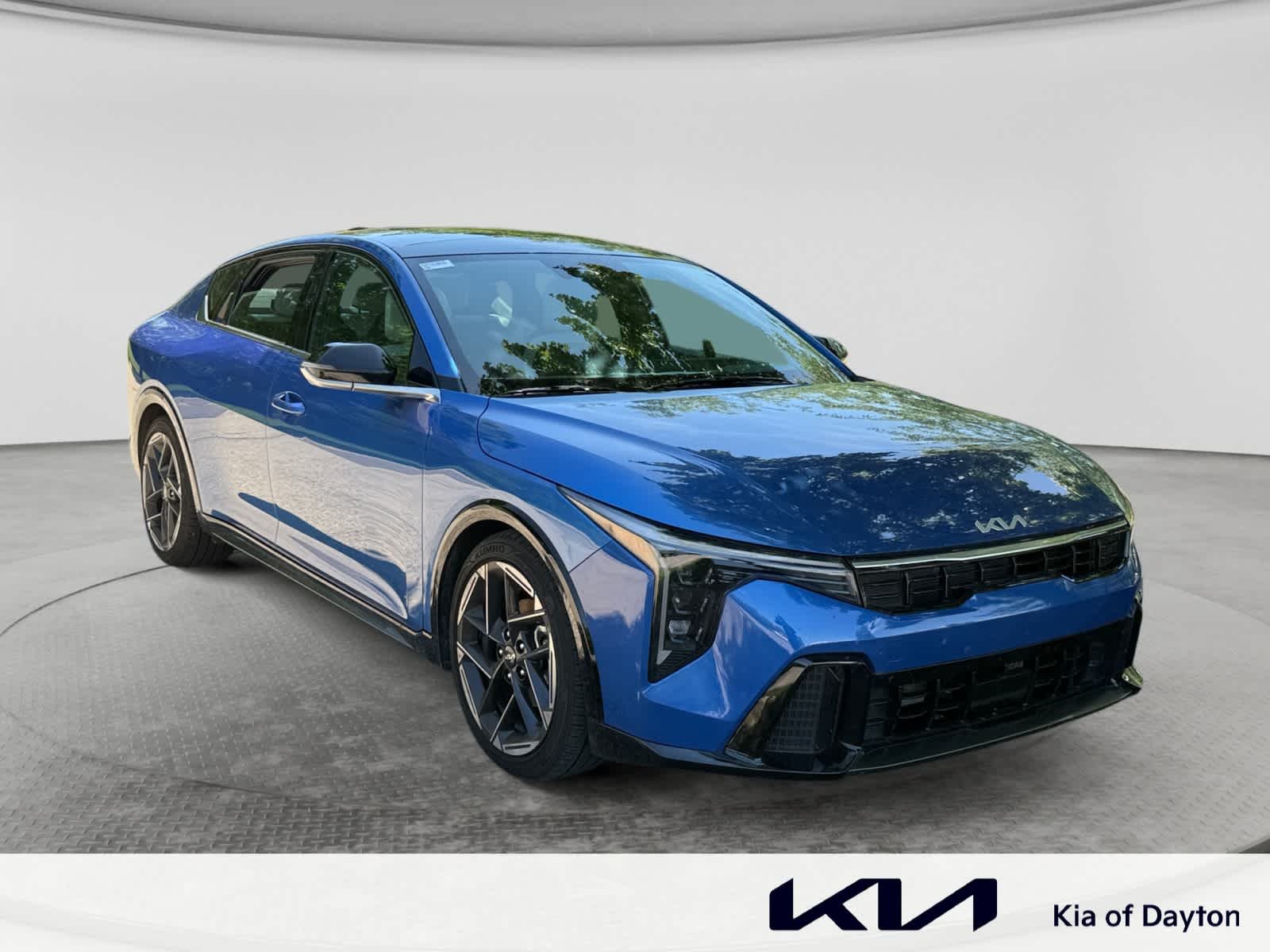 Certified Used 2025 Wave Blue Kia GT-Line image 3