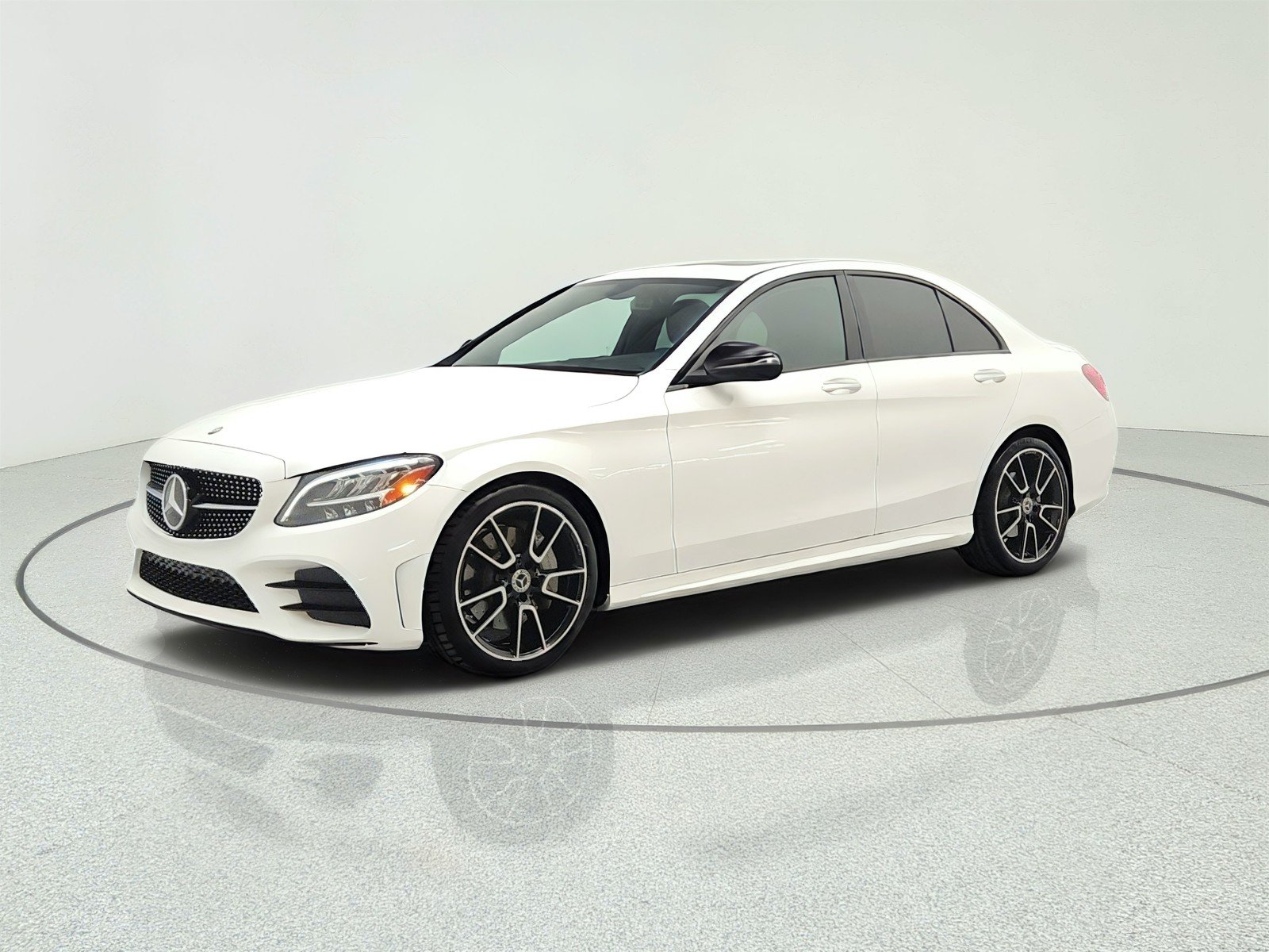 Used 2020 Polar White Mercedes-Benz C 300 Sedan image 1
