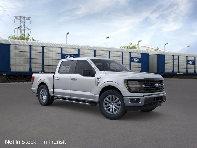 New 2026 Iconic Silver Metallic Ford XLT image 8