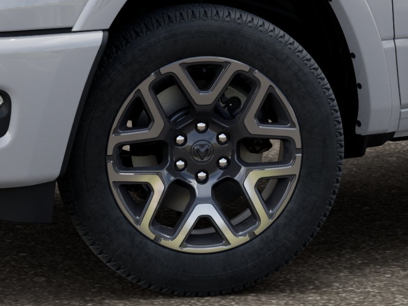 New 2026 Bright White Clear-Coat Exterior Paint RAM Laramie image 9