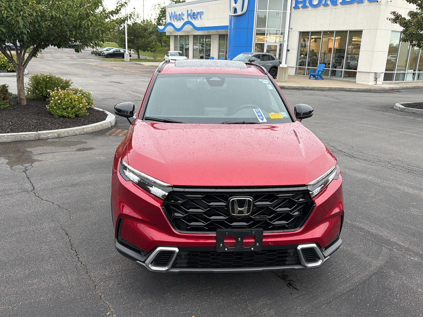 Used 2024 Radiant Red Metallic Honda Sport Touring image 2