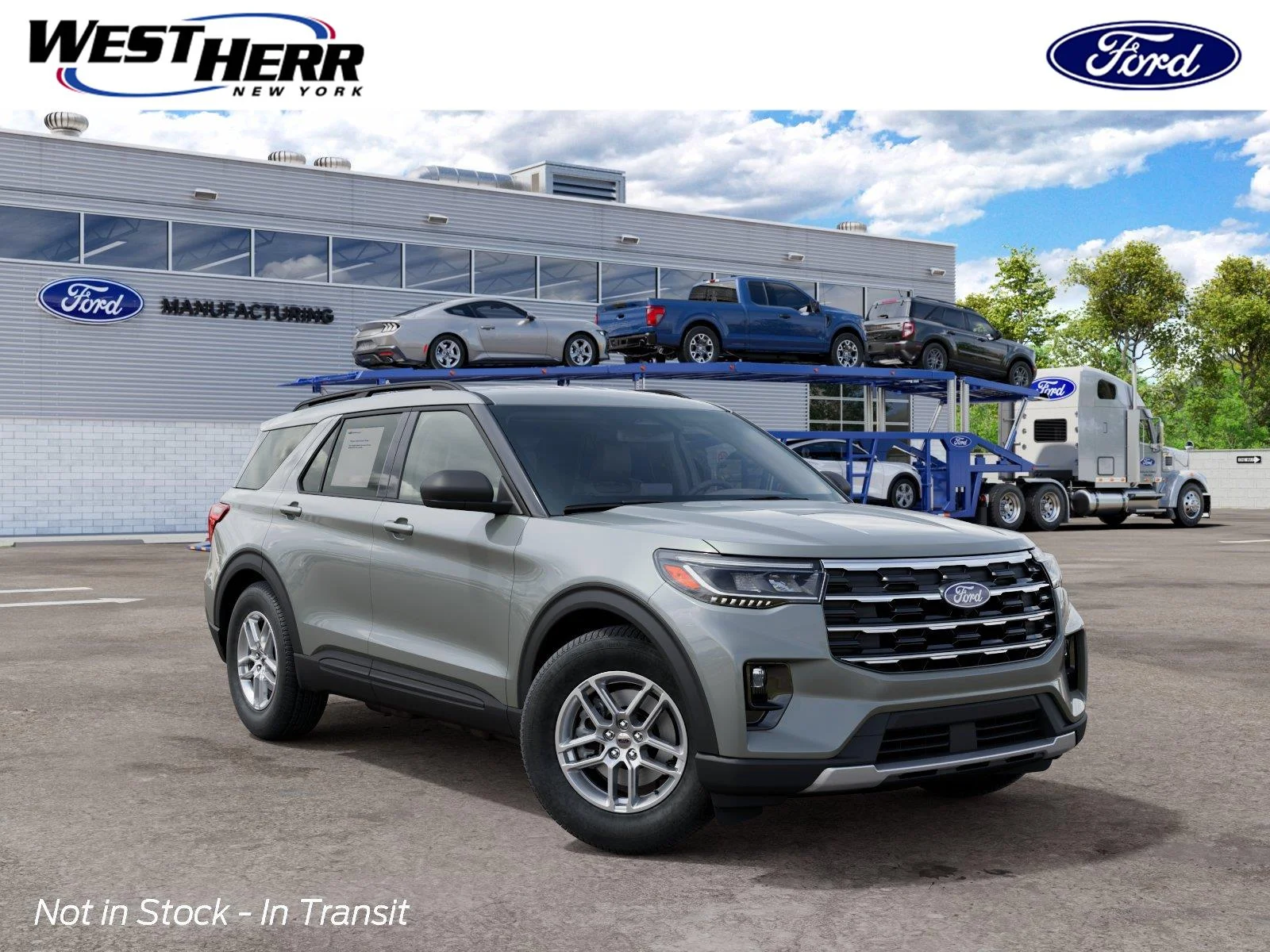 New 2027 Avalanche Gray FORD Active image 1