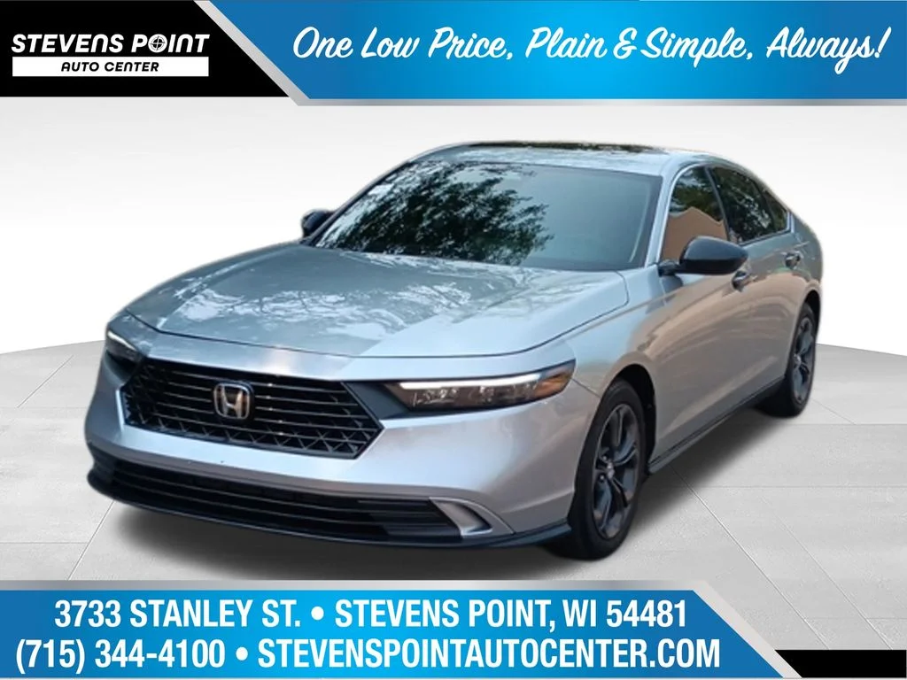 Used 2024 Solar Silver Metallic Honda EX image 1