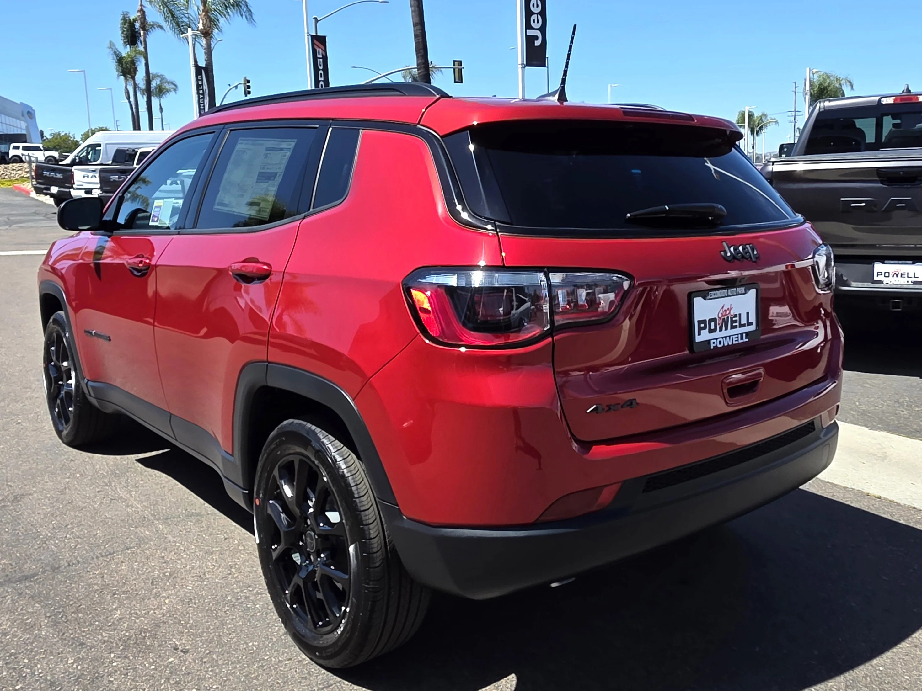 New 2026 Red Jeep Latitude image 3