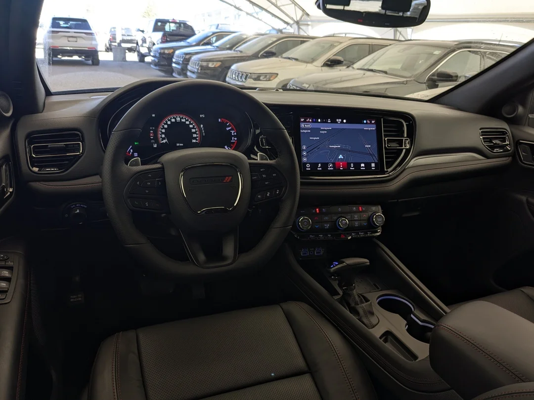 New 2026 Black Dodge GT Plus - - AWD - GT Plus Pkg (2BH) - 2nd Row Captain Chairs - Leather?Faced Bucket Seats & More! image 24