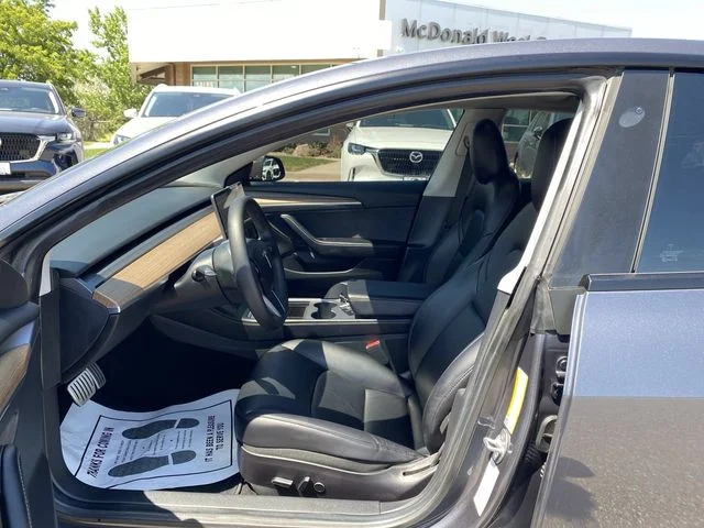 Used 2021 Black Tesla Performance image 12