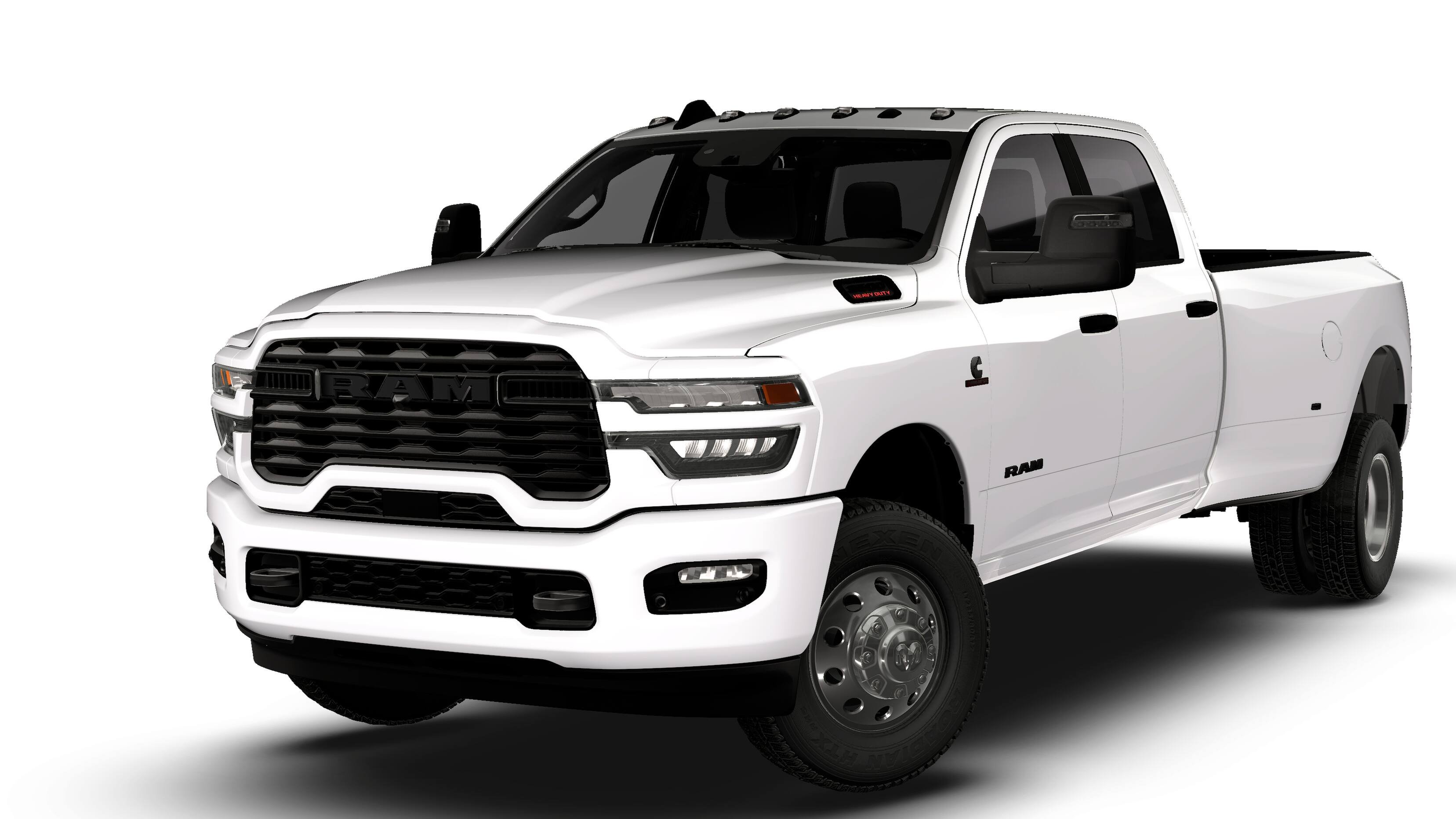 New 2026 Bright White Clear-Coat Exterior Paint RAM Big Horn image 1