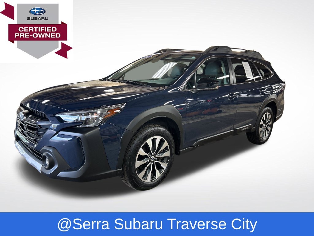 Certified Used 2024 Blue Subaru Limited image 1
