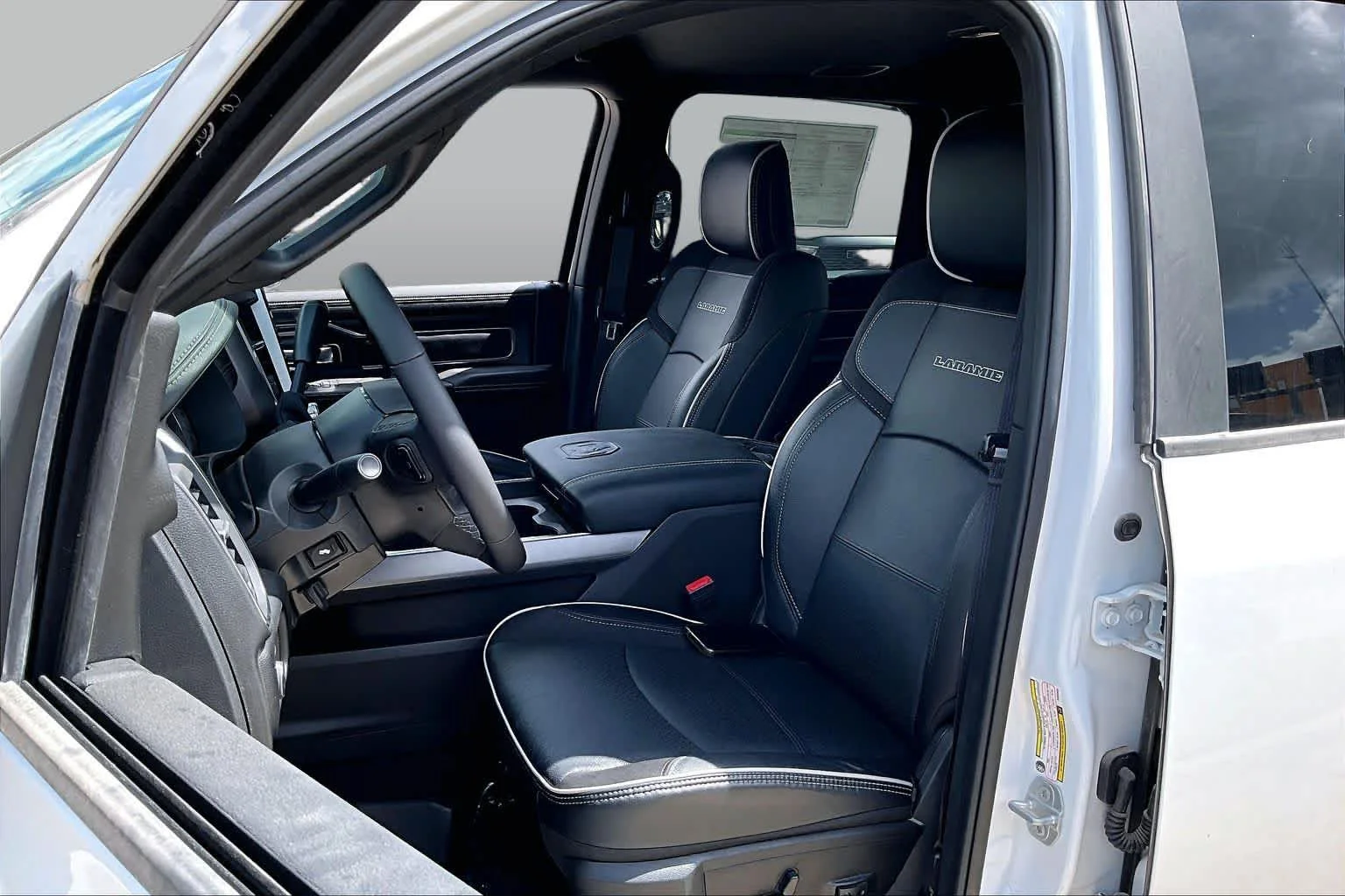 New 2026 Bright White Clearcoat Ram Laramie image 10
