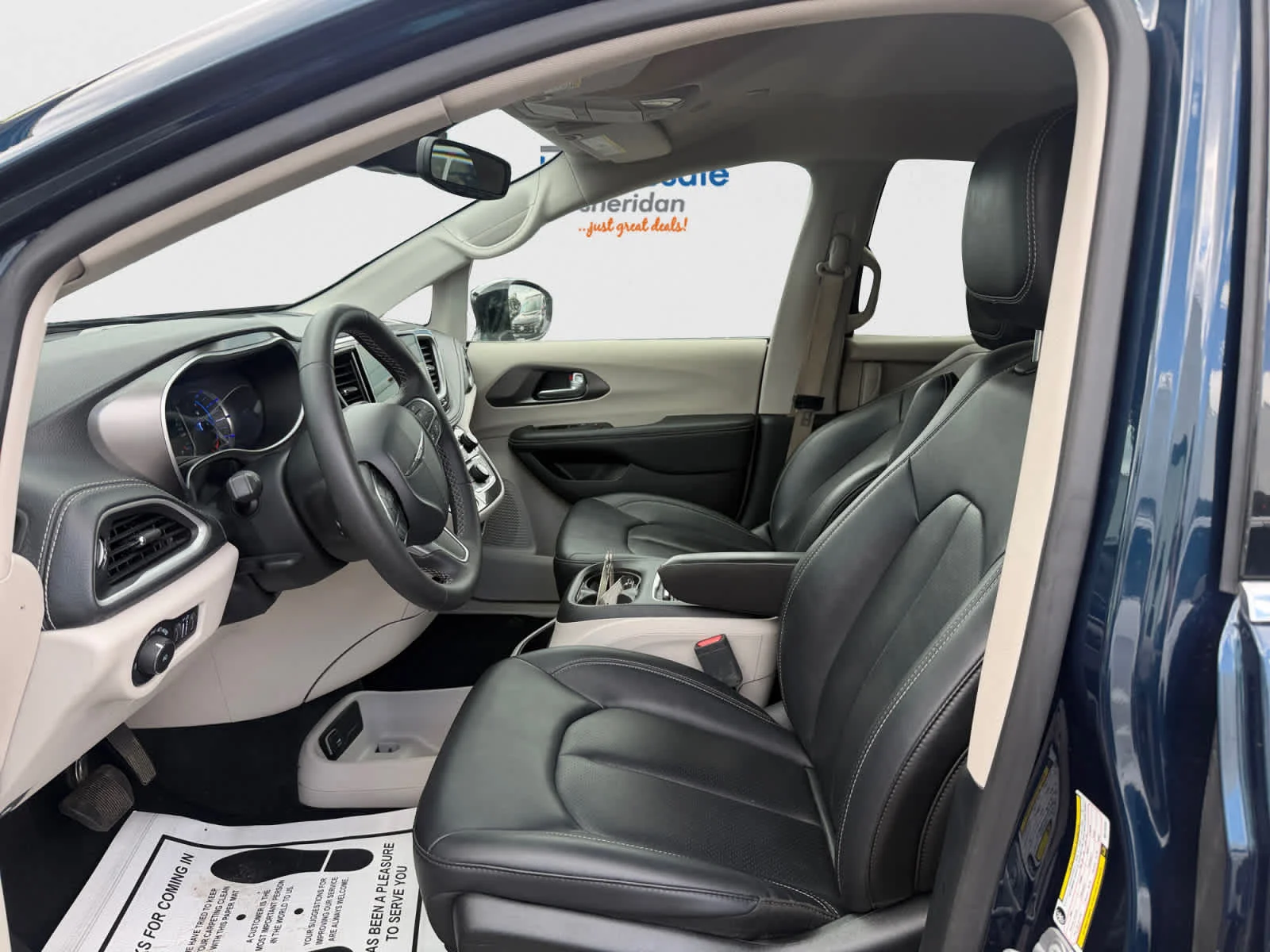 Used 2024 Fathom Blue Pearlcoat Chrysler Hybrid Select image 12